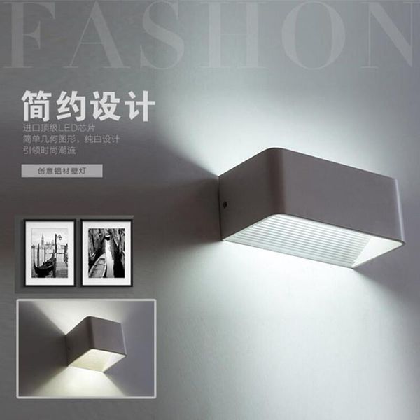 

wall lamp aluminum led light 10w 15w 20w cob ac110v 220v modern simple lights indoor dining-room corridor lighting