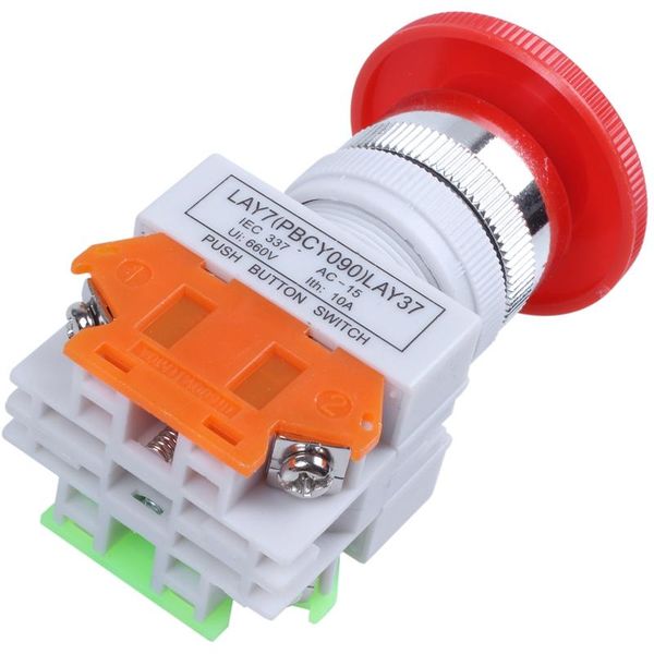 

smart home control push button ac 660v 10a emergency splastic case hard red switch