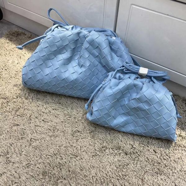 

totes s handmade woven leather hobo clutch bag cow split single shoulder cross body women fashionable