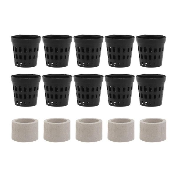 

decorations 15pcs fish tank water plants fixator rings holder breathing