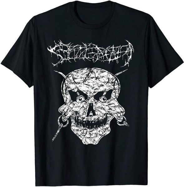 

stigmata tattoo and piercing skull with nails shirt size m-5xl, White;black