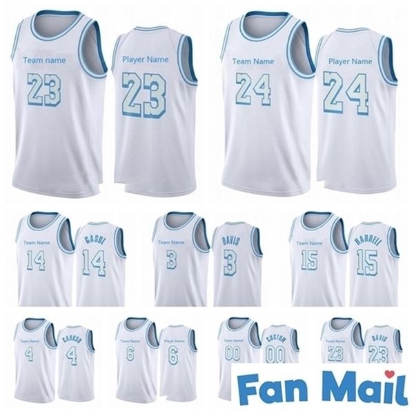 

09new alex 4 caruso jersey anthony 3 davis kyle 0 kuzma jersey talen 5 horton-tucker basketball jerseys yellow black white purple