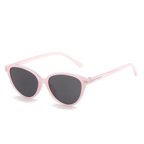 

sunglasses cateye women retro small cat eye sun glasses brand designer colorful eyewear for female, White;black