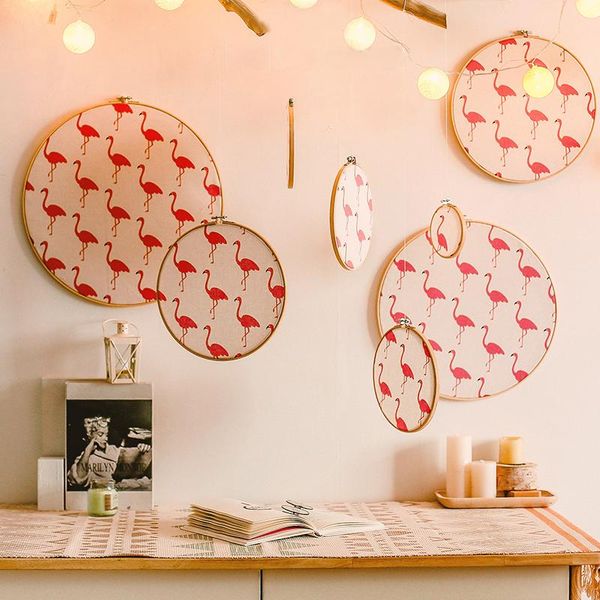 

cartoon bamboo embroidery bandage decoration wedding pendant living room wall family decorative objects & figurines