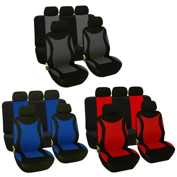 

seat cushions universal 9pcs/set washable auto car cover protector for truck suv