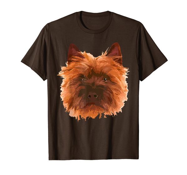 

cairn terrier shirt - cairn terrier face cute t shirt, White;black
