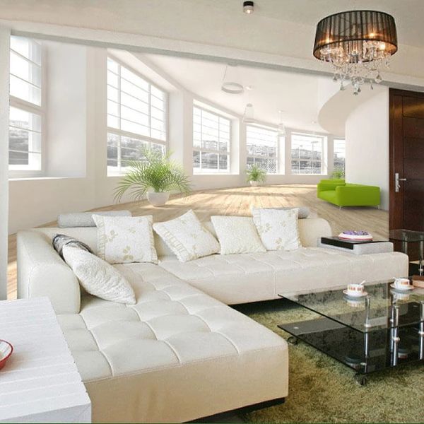 

modern simple 3d stereo space expansion mural wallpaper living room office decor wallpaper home decor