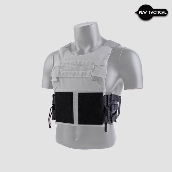 

hunting jackets pew tactical plate carrier molle tubes cummerbund, Camo;black