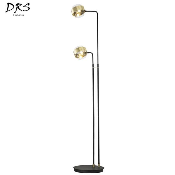 

nordic two-headed vertical floor light behind modern minimalist office standing lamps for living room lampadaire lighting