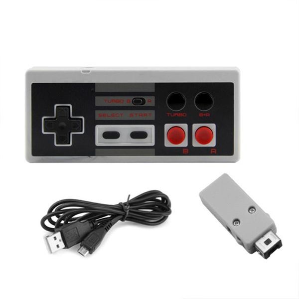 Gamecontroller Joysticks OSTENT Wiederaufladbarer Wireless-Controller Gamepad für NES Mini Classic Edition-Konsole