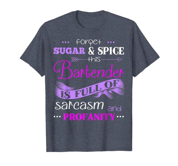 

Bartender Funny Shirts, Full of Sarcasm T-Shirt, Mainly pictures