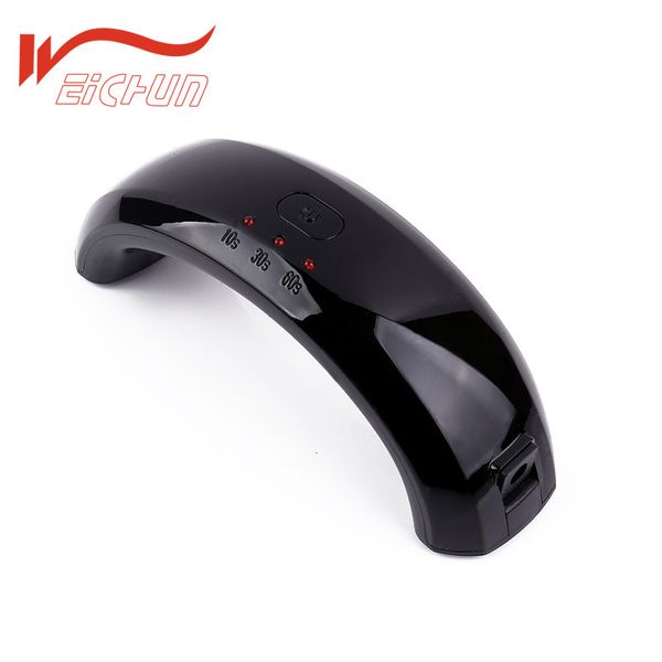 

rainbow 9w usb manicure tools mini potherapy machine nail oil led baking lamp