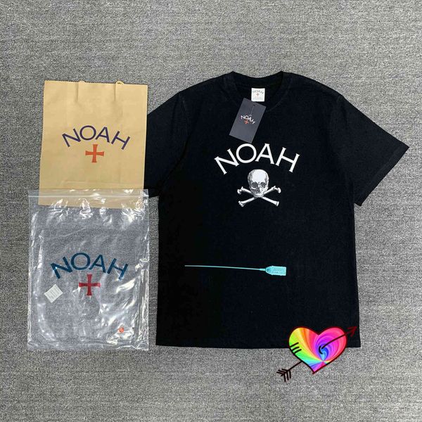 

noah jolly roger t-shirt 2021 men women 1 1 noah tee casual cotton short sleeve g1115, White;black