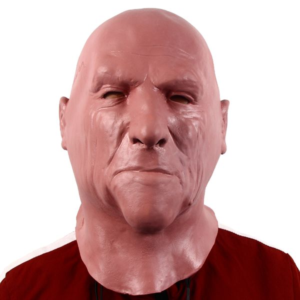 

costume accessories realistic human face latex mask halloween carnival party props cosplay costume headgear birthday gift, Silver