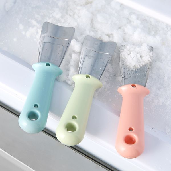 

3 colors fridge er de-icer ice scraper removal deicer defrosting deicing shovel household kitchen cleaning refrigerator tool dh0368
