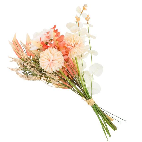 

decorative flowers & wreaths 1pc delicate emulation bouquet fake adornment home flower bunch decor