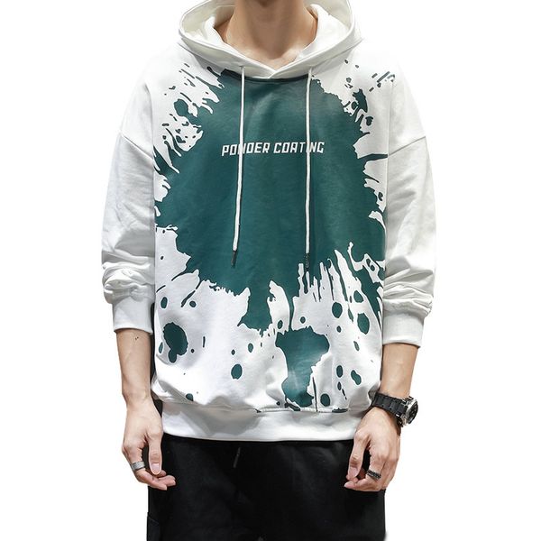 

men's hoodies & sweatshirts fashion printed streetwear men hooded sweatshirts haikyuu coats for pullovers x5rh, Black
