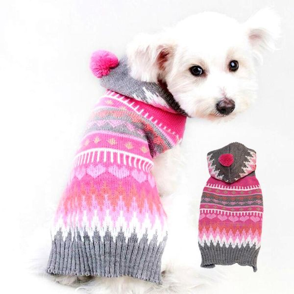 

dog apparel pet clothes warm christmas clothing small knit sweater cat costume dogs hoodies for chihuahua teddy