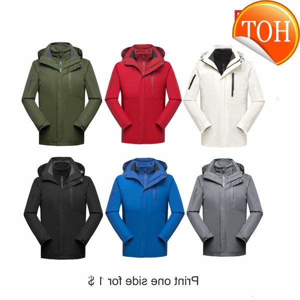

youtee 2021 autumn and winter men's jacket wool thick waterproof breathable windproof custom clothing, Black