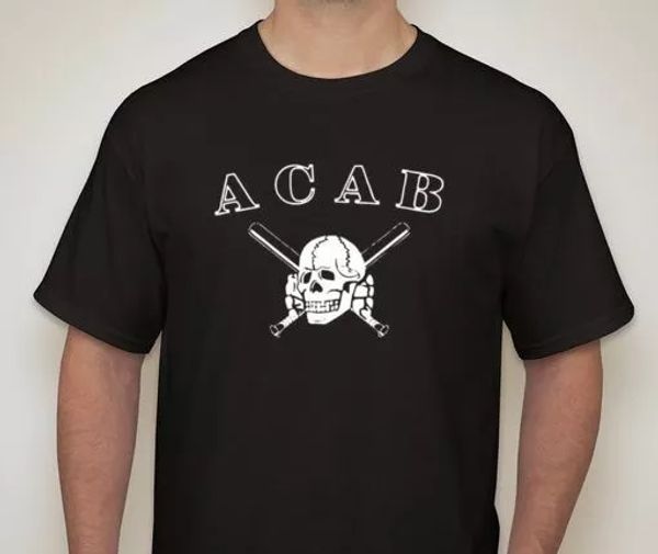 

ac....ab 1213 skull shirt small-5xl available, White;black