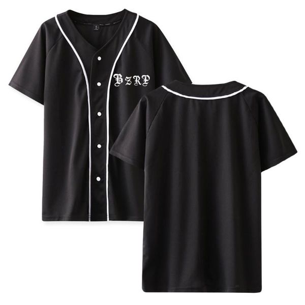 

women's jackets wawni bizarrap thin baseball uniform singlebreasted harajuku cotton & polyester fashion printed hip hop top, Black;brown