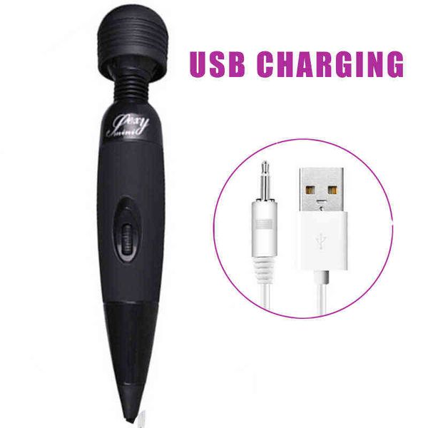 Vibratori NXY CON SCATOLA Multispeed Potente massaggiatore personale femminile a bacchetta Fairy Mini AV Vibratore Stimolatore del clitoride_voghion.com