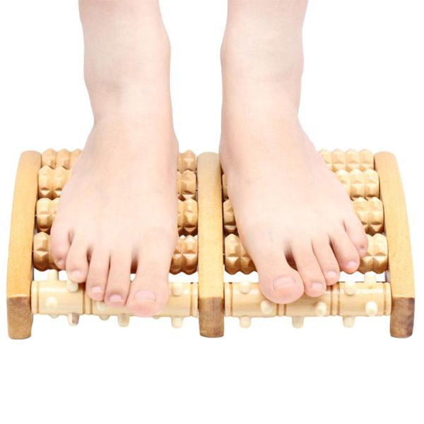 

accessories wooden foot roller wood care massage reflexology relax relief massager spa gift anti cellulite tool