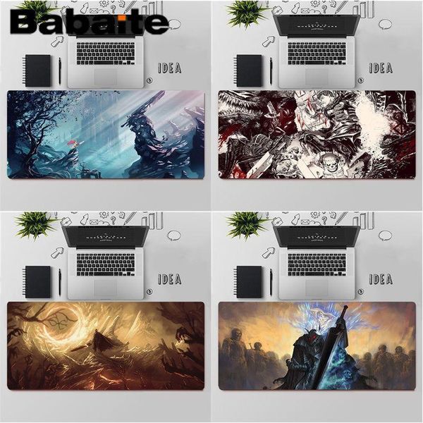 

mouse pads & wrist rests babaite anime berserk guts griffith comfort mat gaming mousepad large pad keyboards