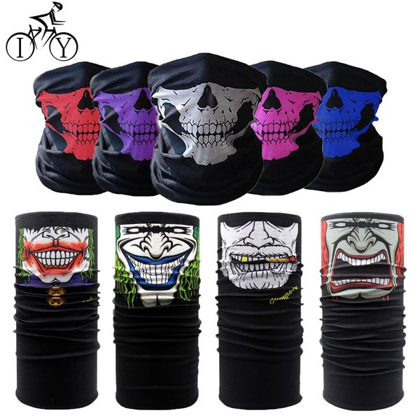 

seamls skeleton headscarf outdoor riding sports mask halloween props multifunctional wind proof magic