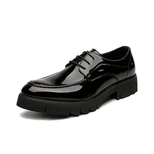 

dress shoes wedding men leather designer classic elegant #msw8118121, Black