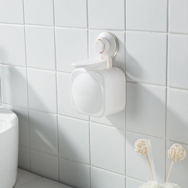 

liquid soap dispenser household hand sanitizer shower gel bottle suction cup wall-mounted bathroomshampoo conditioner