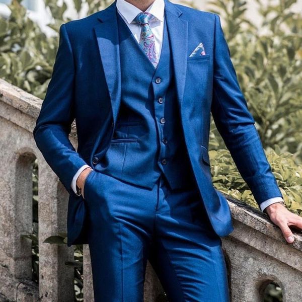 

men's suits & blazers 2021 autumn tailor made fashion gentlemen blue men slim fit groom tuxedo for wedding dress dinner party male clot, White;black