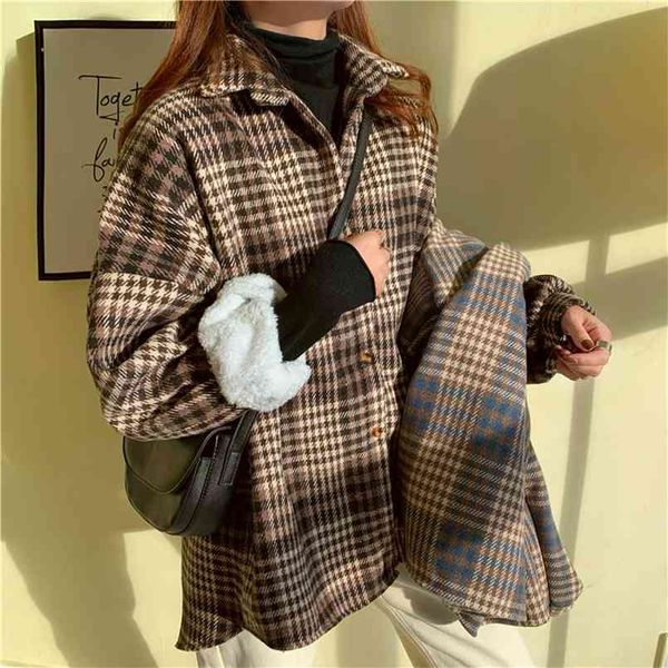 

womens blouses summer femme casual women shirt long sleeve velvet girls women blouse plus size blusas plaid thick 210423, White