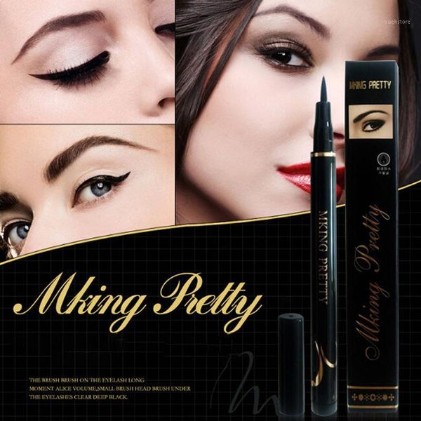 

professional black eyeliner quick drying waterproof liquid eye liner pen makeup cosmetic long-lasting eyeliner1