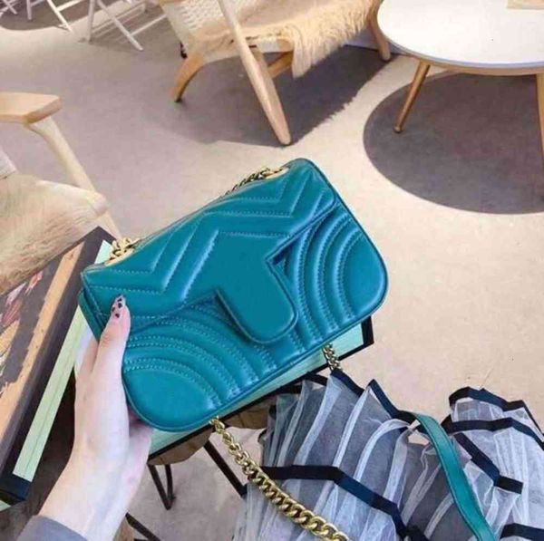 

2021 designer bag fashion love heart v wave pattern satchel shoulder chain handbags crossbody purse lady leather classic style ladies tote