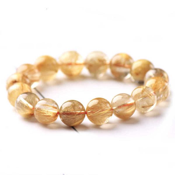 

dikai jewelry natural gold hair single ring bracelet diy, Golden;silver