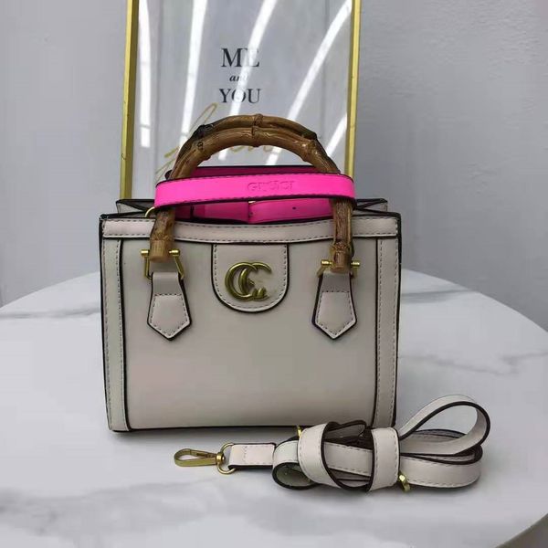 

sole by designer new double women's bag bamboo portable bag tote single shoulder diagonal fashion purse