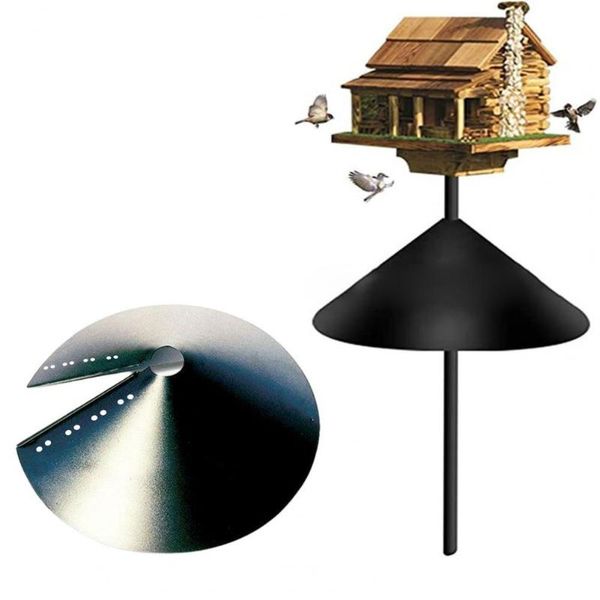 

other bird supplies 12/14/16/18 inch squirrel baffle around easy to install plastic anti-rust wide guard feeders cone partition cover