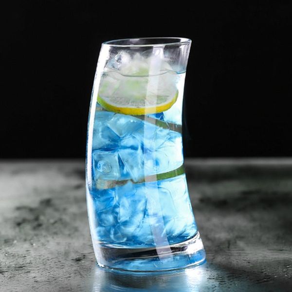 

wine glasses sail cup glass crescent drink ins net shaped cocktail juice