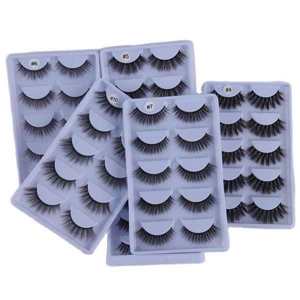 

false eyelashes 2021 wholesale make up faux mink lashes wispy fluffy thick messy fake extension tools beauty makeup