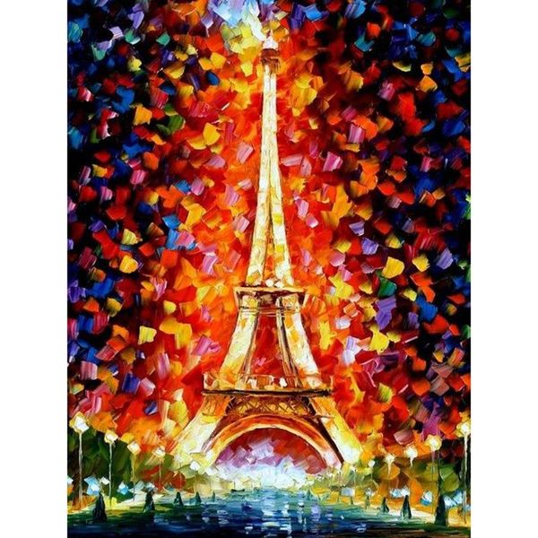 

diamond painting full round/square paris tower scenery cross stitch mosaic kits embroidery home decor gift