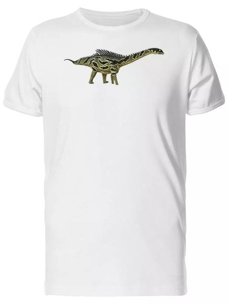 

agustinia illustration men's tee -image by shutterstock, White;black