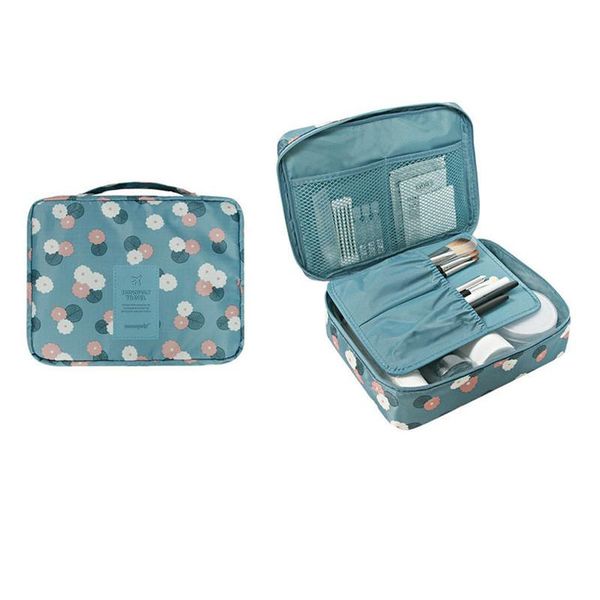 

portable women make up cosmetic bag waterproof beauty case organizer toiletry kits bags wash pouch travel essential & cases