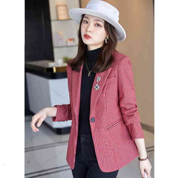 

women's suits & blazers small suit jacket women's autumn wear new temperament professional british style trend sr0c, White;black