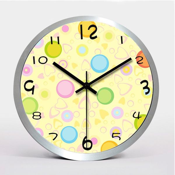 

wall clocks 12-inch stainless steel clock creative fashion living room