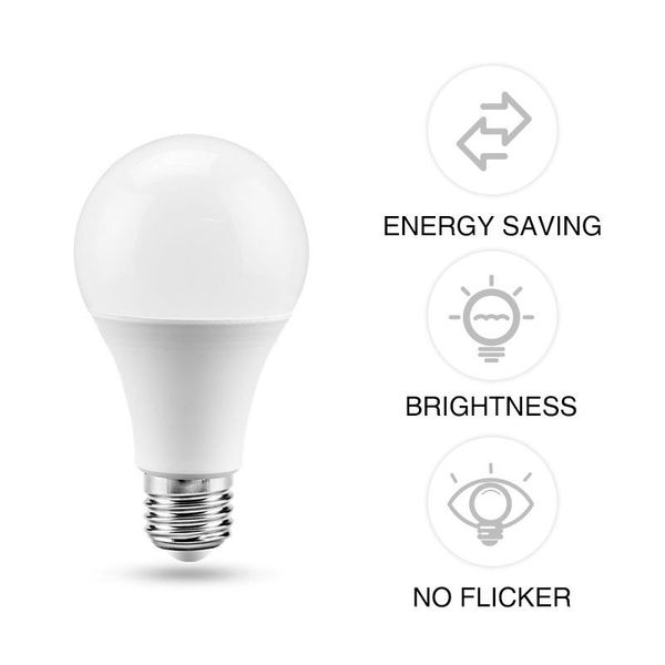 

bulbs no flicker led e27 light bulb 220v strobe lampada 3w 6w 9w 12w 15w 18w 22w cold warm lamp for bedroom readingroom livingroom