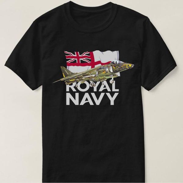 

men's dress shirts united kingdom royal navy s harrier reconnaissance fiter t-shirt. summer lasting charm ntlemen s-3xl, White;black