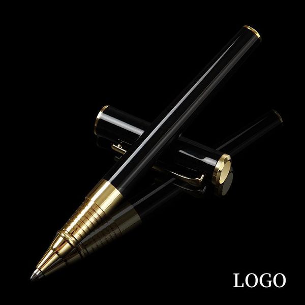 

ballpoint pens metal pen custom logo writing 0.7mm luxury gel ink customized gift stationery office school moq>50pcs, Blue;orange