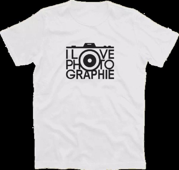 

i love pgraphy pgraphy camera funshirt design t-shirt s-xxxl, White;black