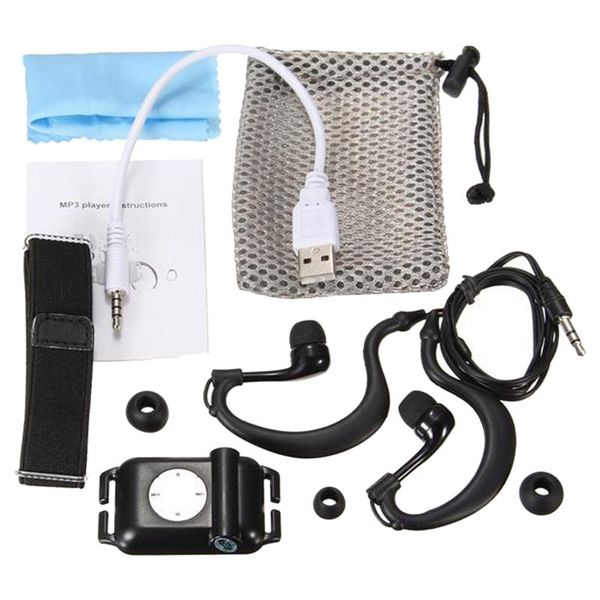 

waterproof sport mp3 player fm radio surfing swim with earphone & mp4 players
